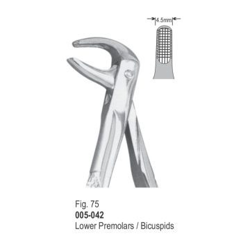 <h1>Extracting Forceps</h1> <h4> Fórceps De Extracción </h4> <h4> Zahnzangen </h4>