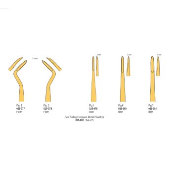 <h4>Root Elevators</h4> <h6> Elevadores Para Raíces  </h6> <h6> Wurzelheber </h6>