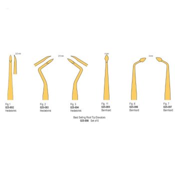 <h4>Root Elevators</h4> <h6> Elevadores Para Raíces  </h6> <h6> Wurzelheber </h6>